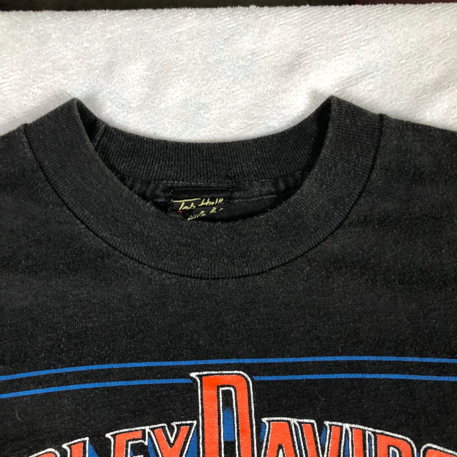 Harley-Davidson Mens Vintage Graphic T-Shirt Medium Single Stitch 1985 Nexus