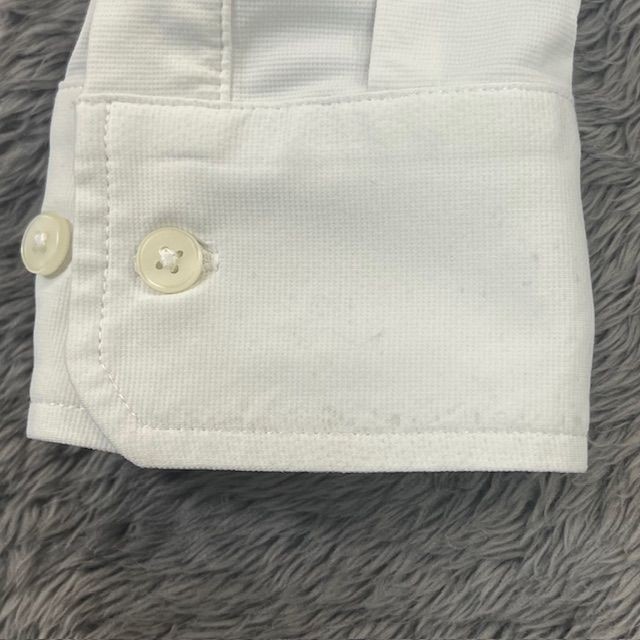 Rhone Dress Shirt Mens Medium White Long Sleeve Performance Stretch Button