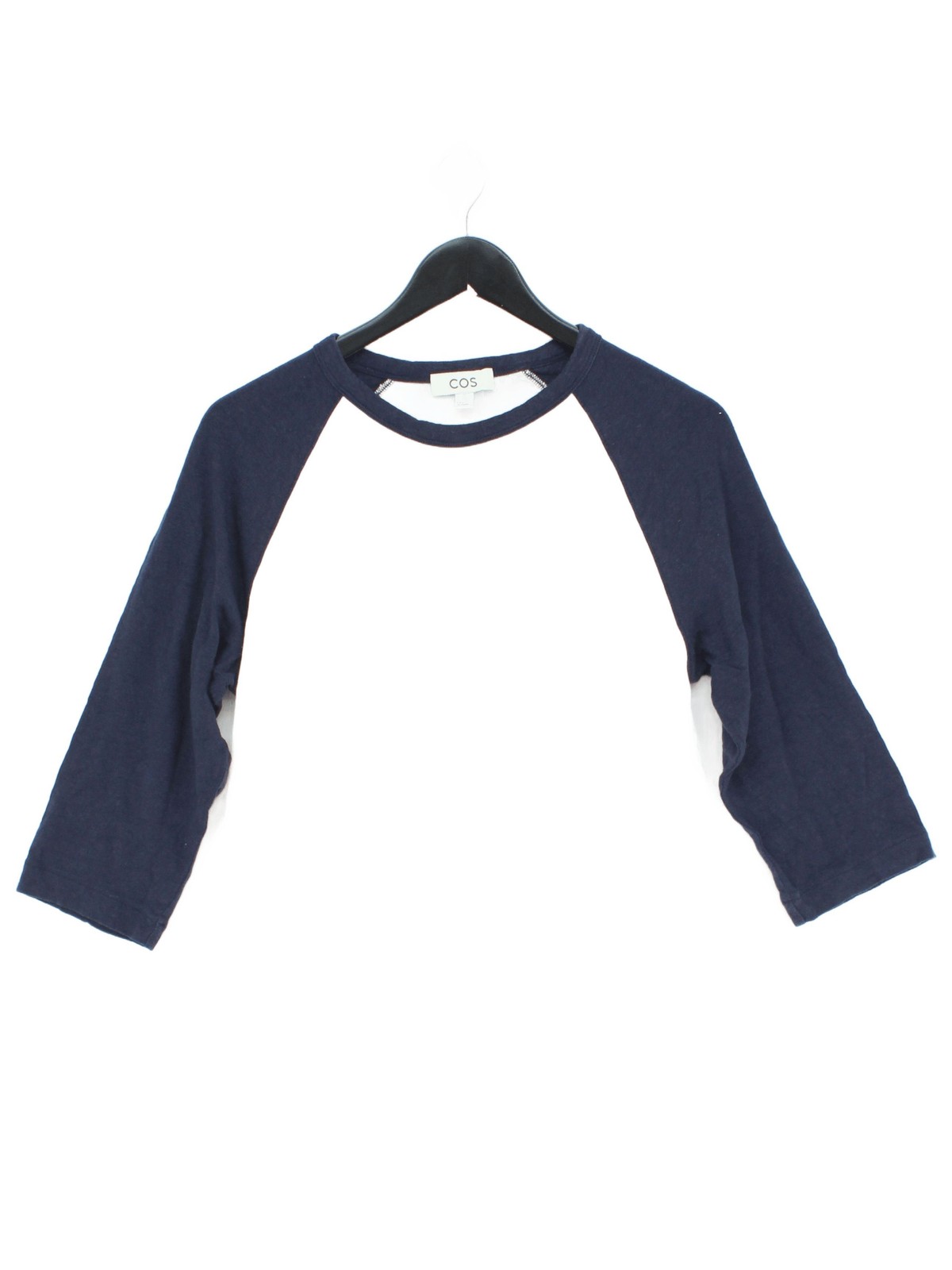 COS Men’s T-Shirt S White 100% Linen Basic