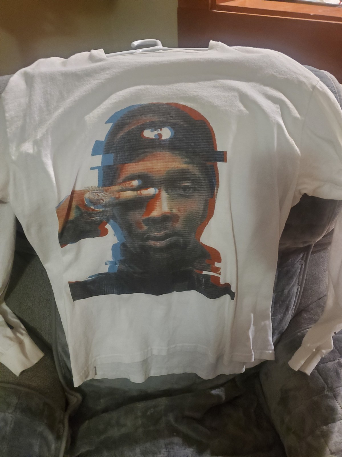 Rare Rza/ Bobby digital Wutang Brand Limited Long Sleeve T Size Large Wu Abbot