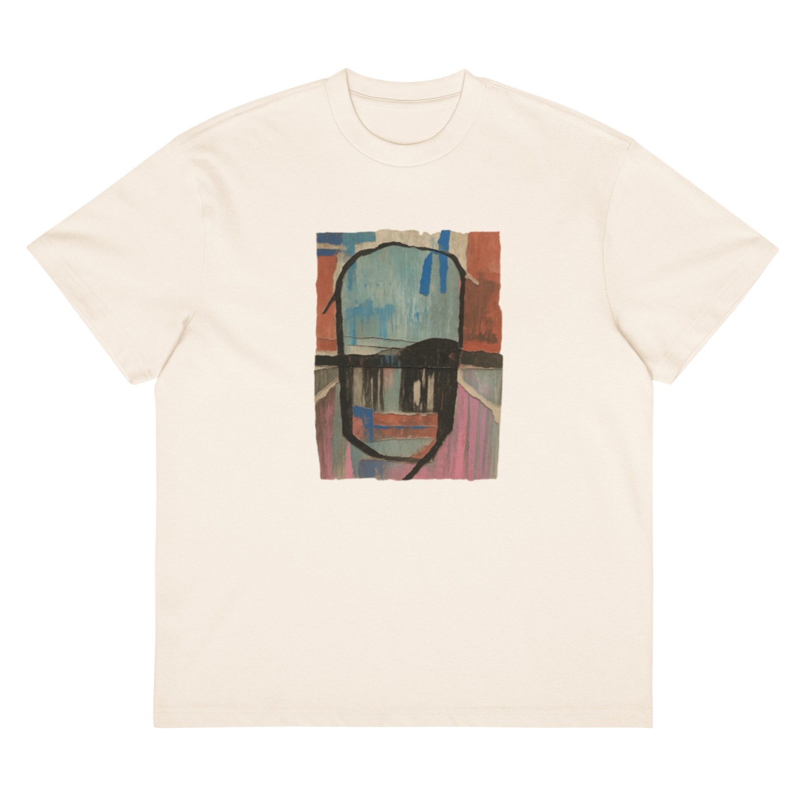 Men’s box tee Street Art Design ladies T-shirt