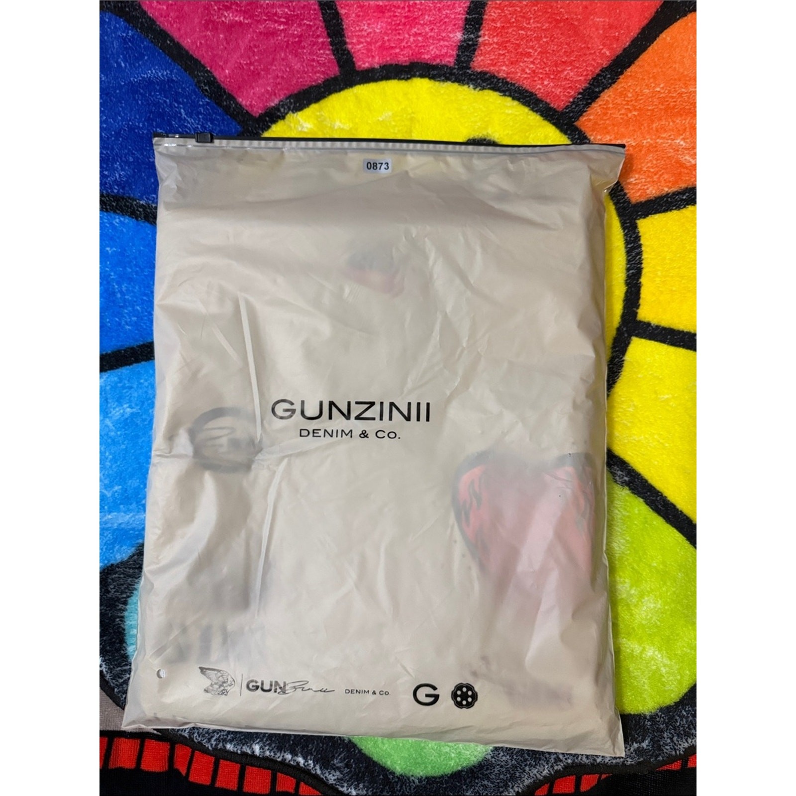 Gunzinii Denim & Co. “Heart on Fire” Split-Tone Graphic Tee