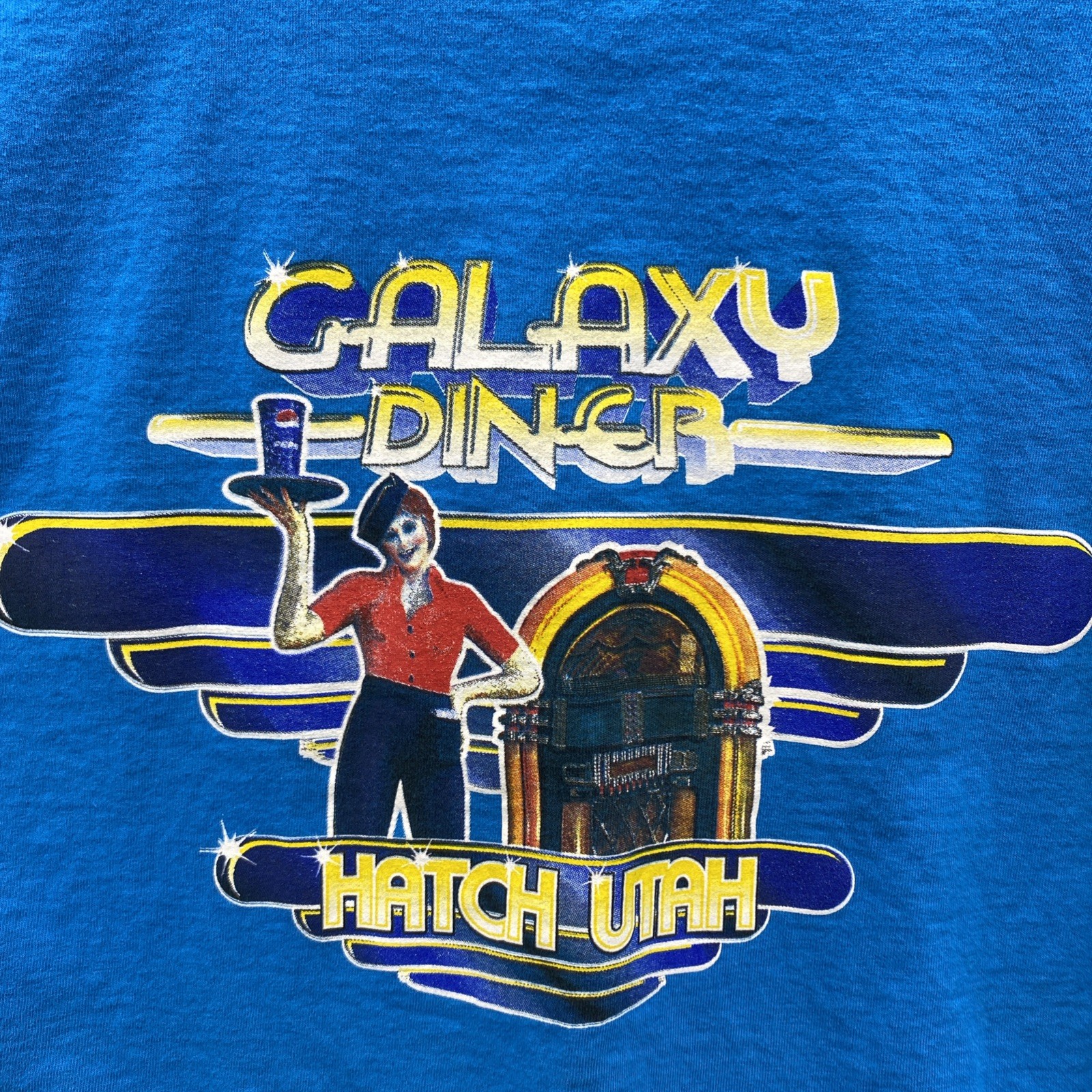 Galaxy Diner Hatch Utah Tshirt Adult 2XL Good Food Good People Good Golly Miss M