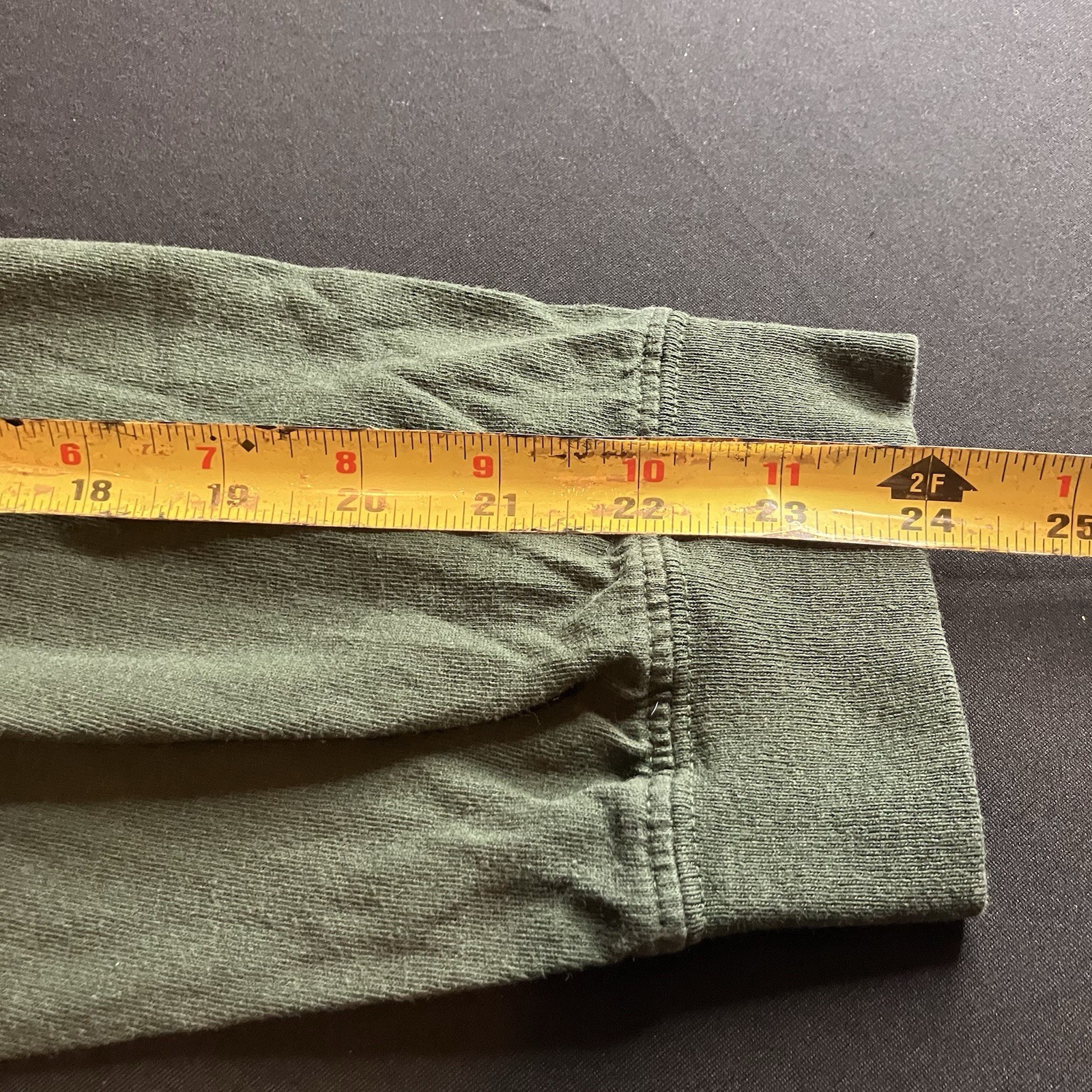 Vintage 90s Old Navy Trademark Logo Long Sleeve T-Shirt size XXL