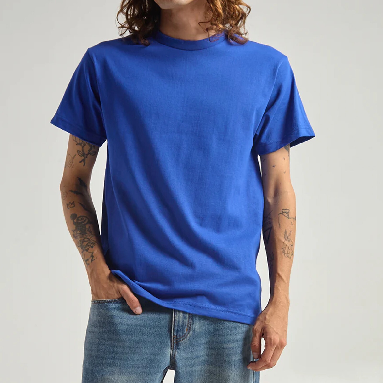 SHAKAWEAR MENS ACTIVE SHORT SLEEVE T SHIRTS SHAKA WEAR CASUAL COTTON TEE SHIRT