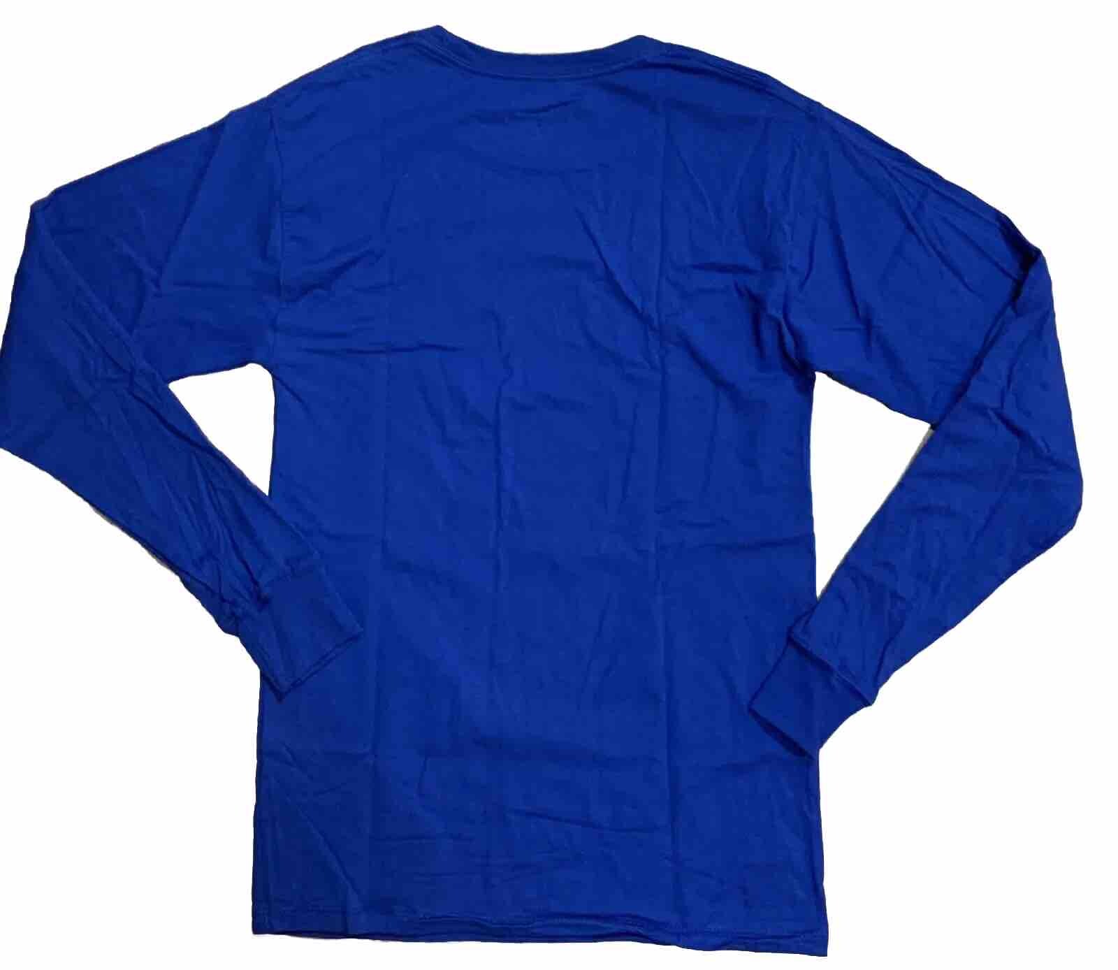 Champion Authentic Athleticwear Long Sleeves Tshirt Small Blue New