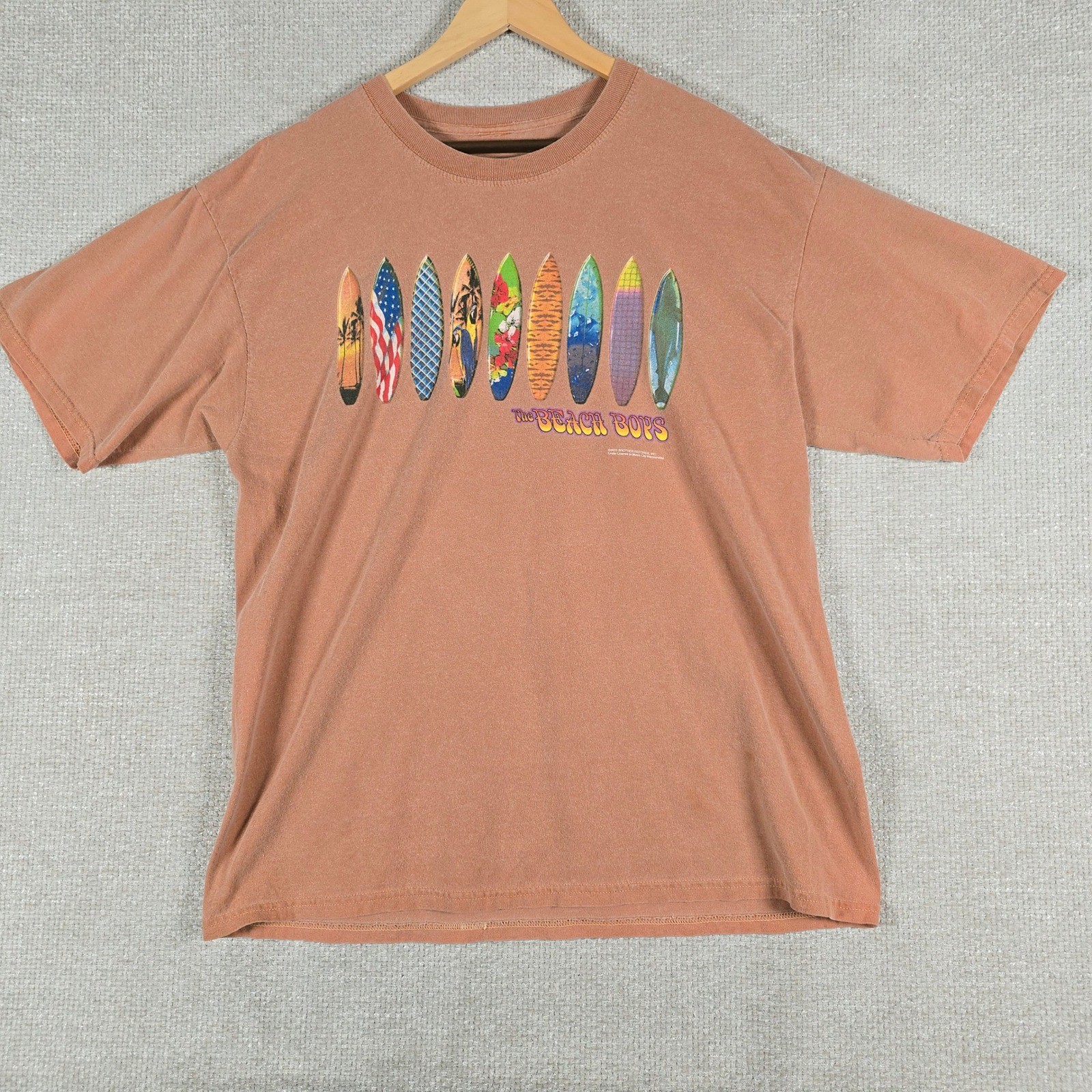 The Beach Boys Sounds of Summer 2004 Tour T-Shirt XL Surf Band Y2K *NO TAG*
