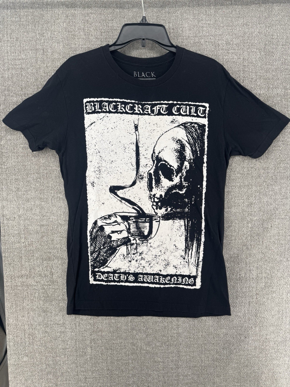 Blackcraft Cult T-shirt “Death’s Awakening” Goth Emo Black SZ Unknown