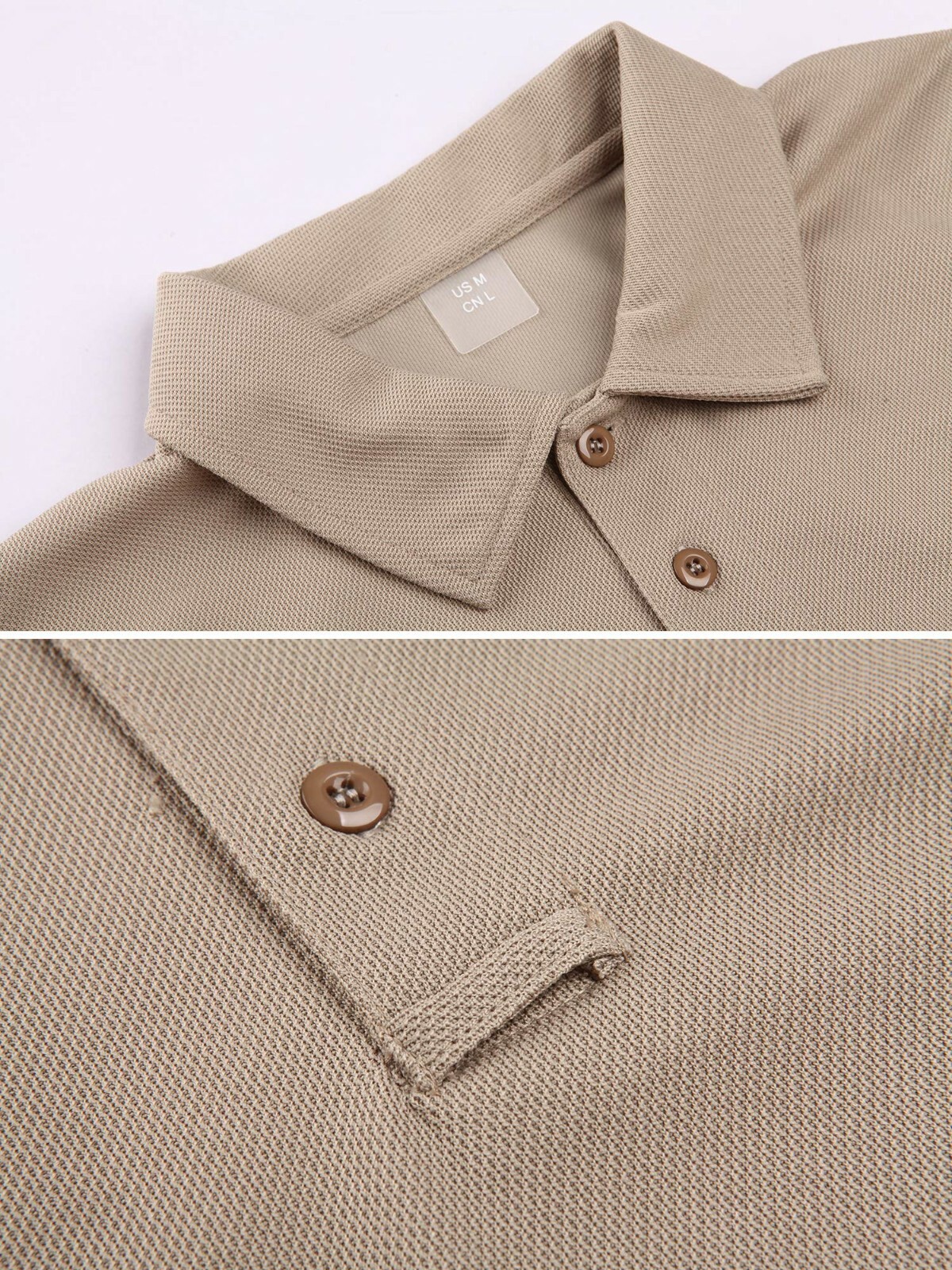 Men’s Long Sleeve Golf Polo Shirts Performance T-Shirts Winter Pullover Workwear