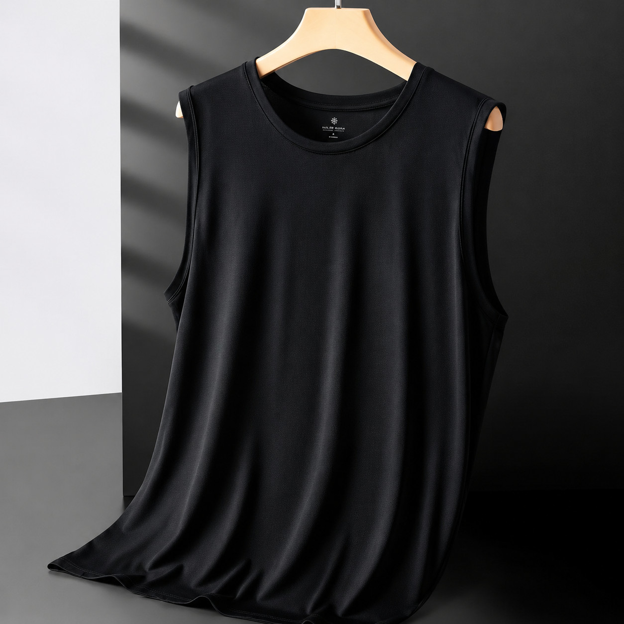 Men M-5XL Summer Tank Top T-Shirt A-Shirt Muscle Ribbed Wife Beater Tee Gym