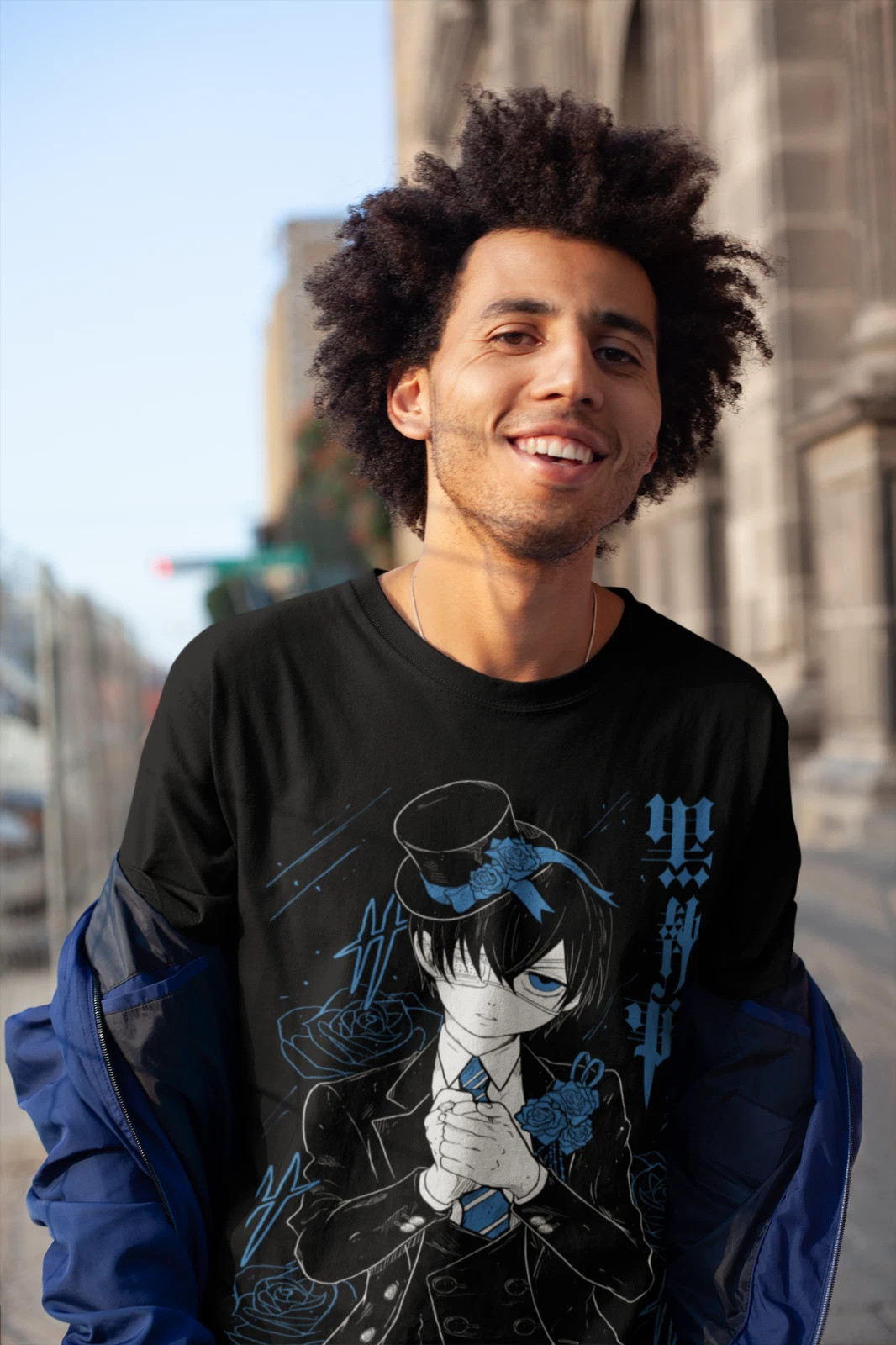 Black Butler T-Shirt Ciel Phantomhive T-Shirt Sebastian Michaelis T-shirt
