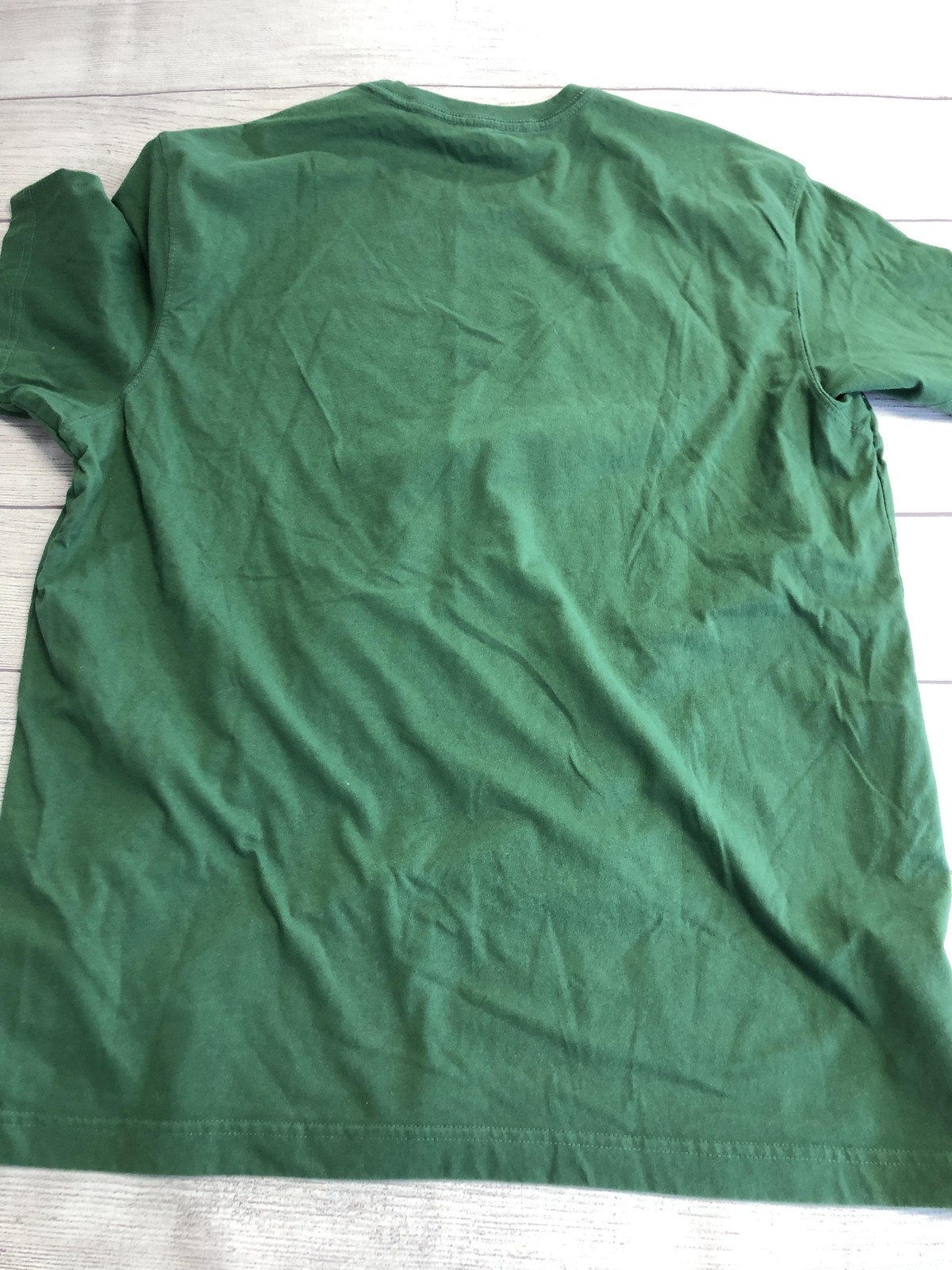 Eddie Bauer Shirt Mens Large Green El Capitan Graphic Tee Tagless Outdoor Nature