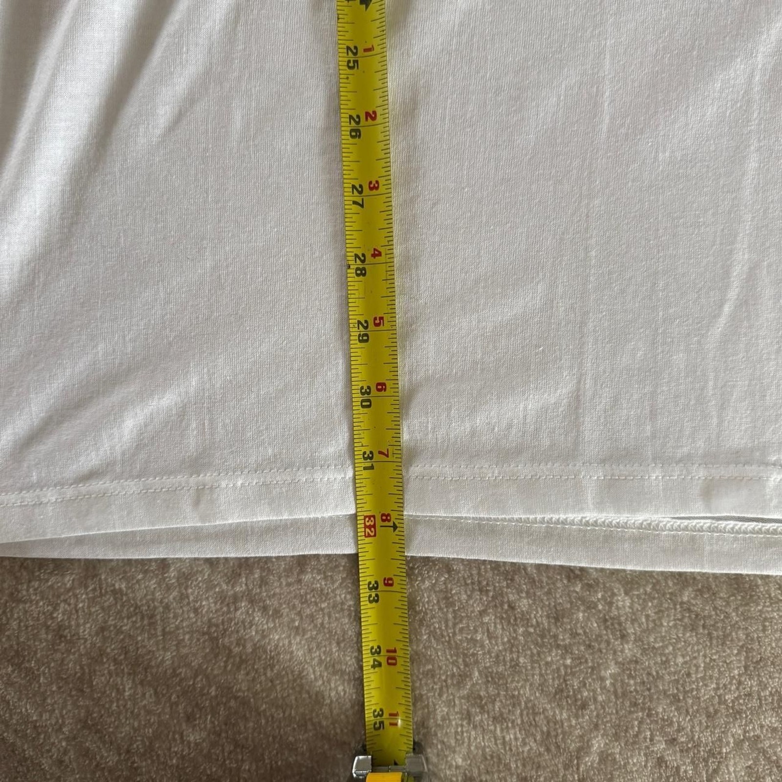 Unbranded Men’s White and Grey T-shirt
