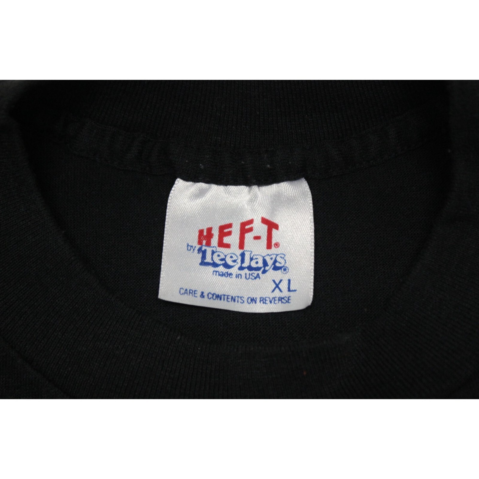 Hef-T by Tee Jays High Voltage graphic print single stitch US made t-shirt