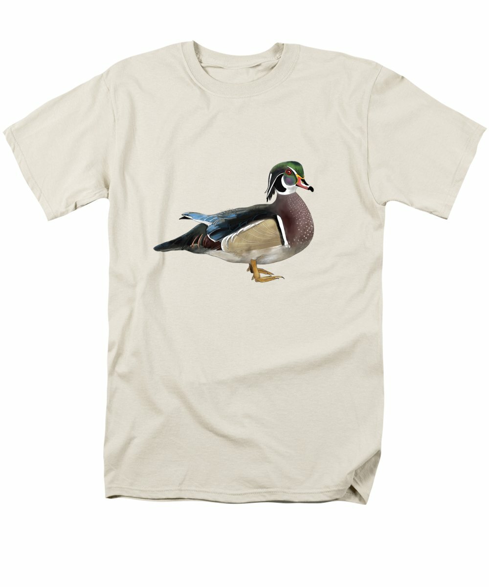 Wood Duck Fine Art Graphic Tee T-shirt Unisex XS S M L XL 2XL 3XL