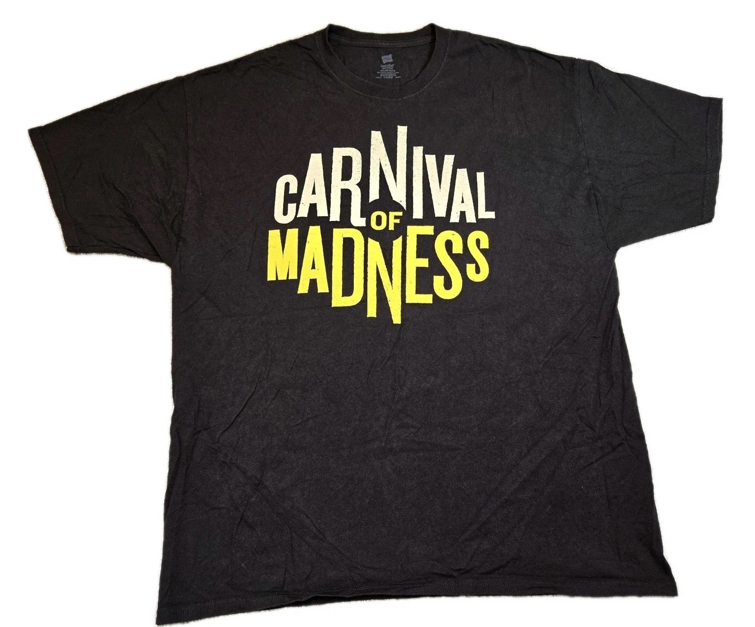 Carnival of Madness Tshirt 2013 Concert Tour Black Men’s Size 2XL