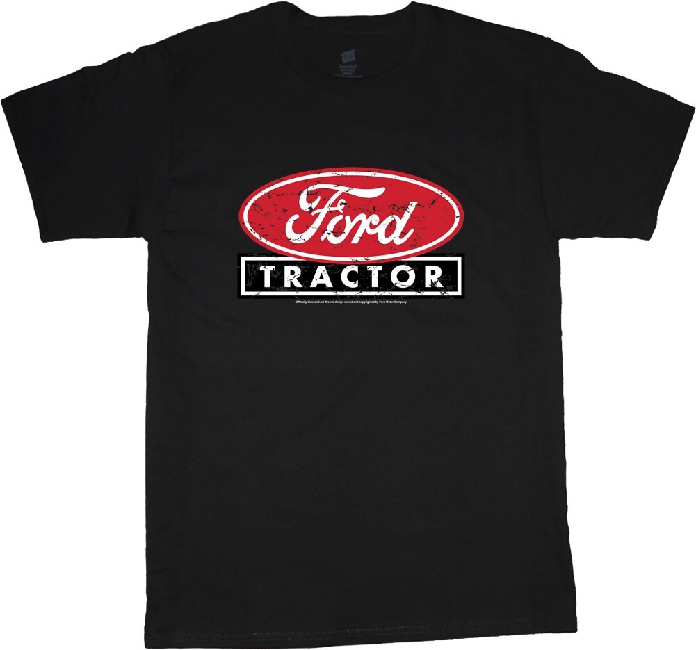 Ford Tractor Sign T-shirt Tees Farmer Gifts Farming Gear Equipment Country Boy