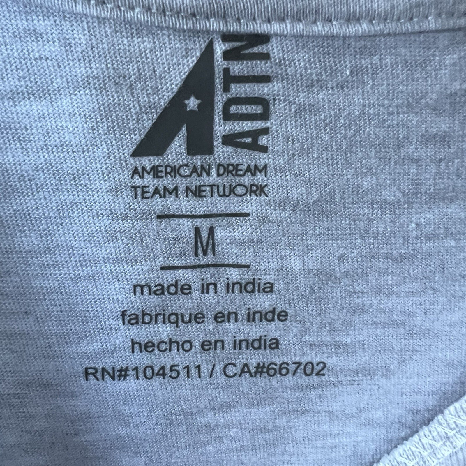 American Dream Network Take Care Size Medium Earth day