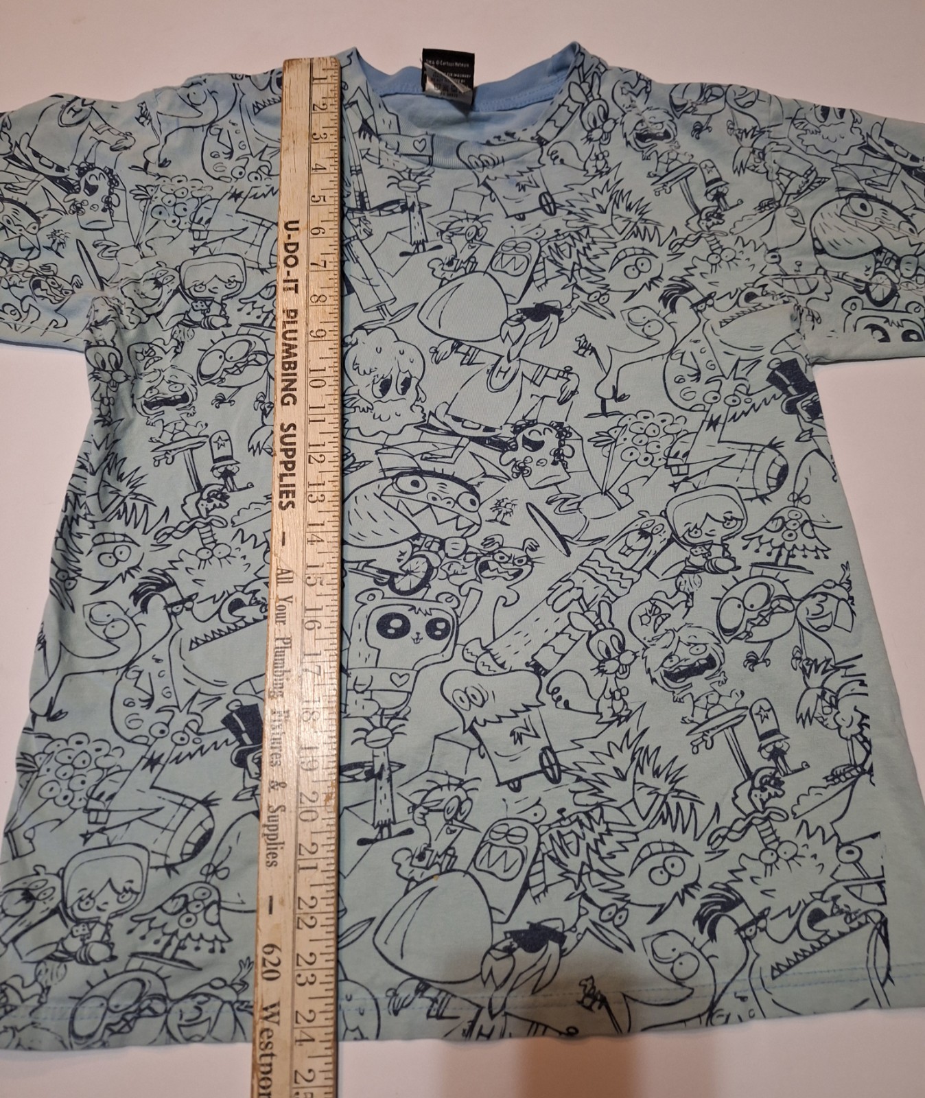 VTG Cartoon Network Fosters Home for Imaginary Friends Shirt M Flaws