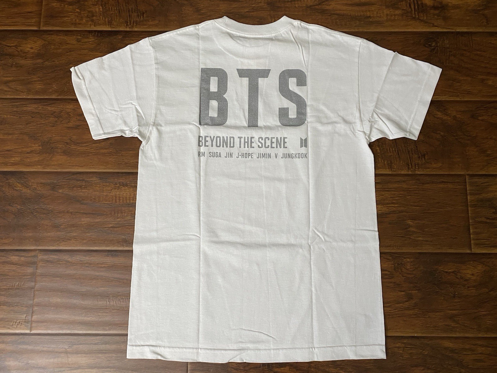 Official BTS Beyond The Scene Men Women Kpop T-Shirt Made In USA NWT Size 1 (S)