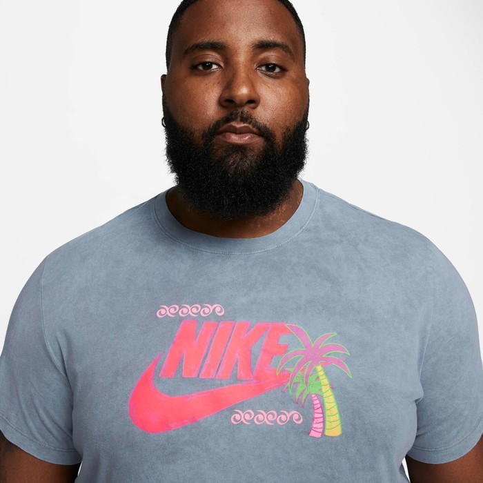 Nike Sportswear Men’s Oil Green / Cool Grey T-Shirt