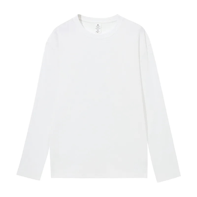 2026 New Combed Compactall Cotton Heavy Round Neck Solid Color