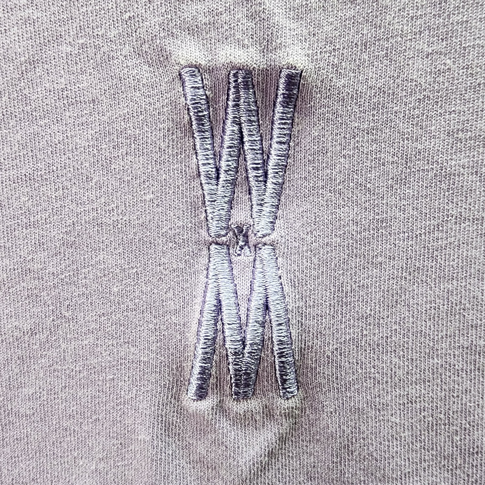 WXM Clothing Lavender T Shirt Mens Large 100% Cotton Minimalist Streetwear