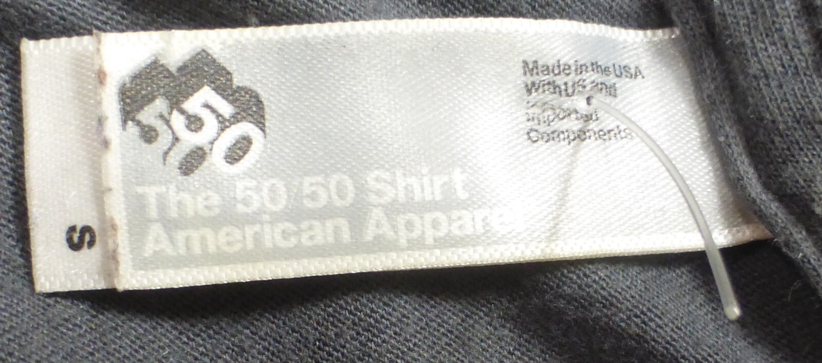 The 50 50 Shirt, Men’s T-Shirt, Corbett vs. Dempsey, Gray, Size S, NWOT