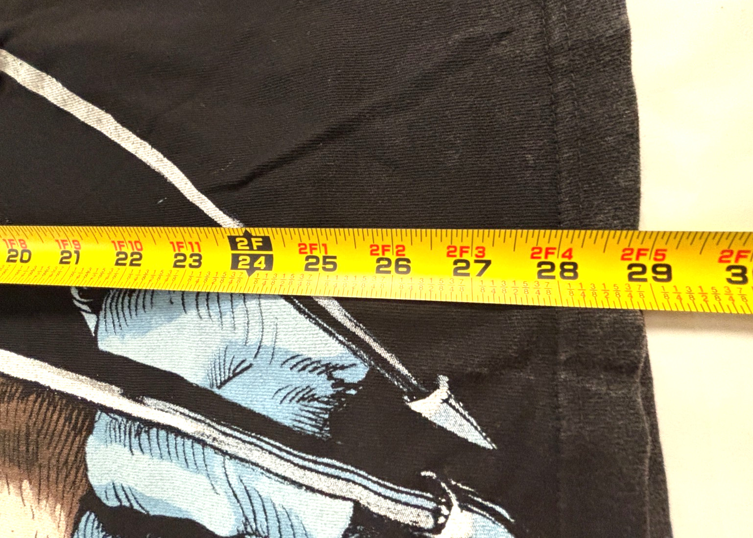Civil regime Marvel X-Men Wolverine Oversized Graphic Tee Shirt Adult Size Large