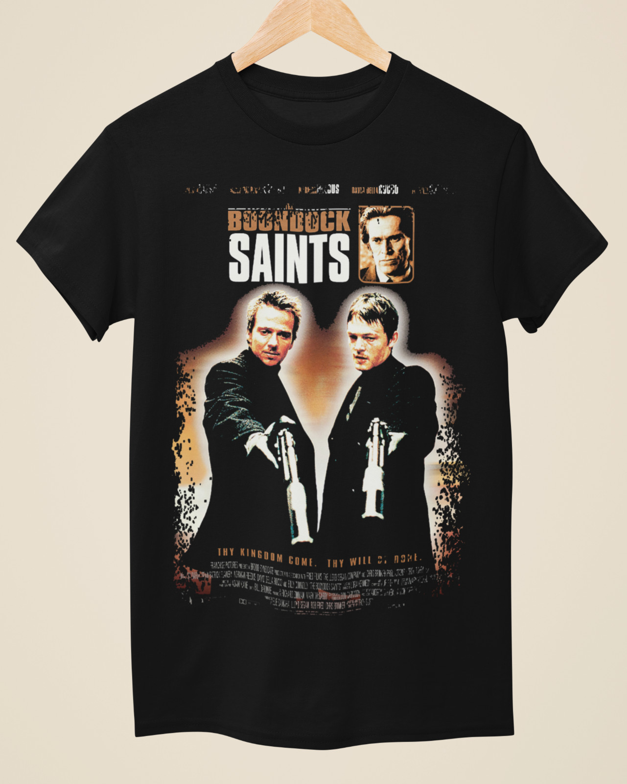 The Boondock Saints – Movie Poster Inspired Unisex Black T-Shirt