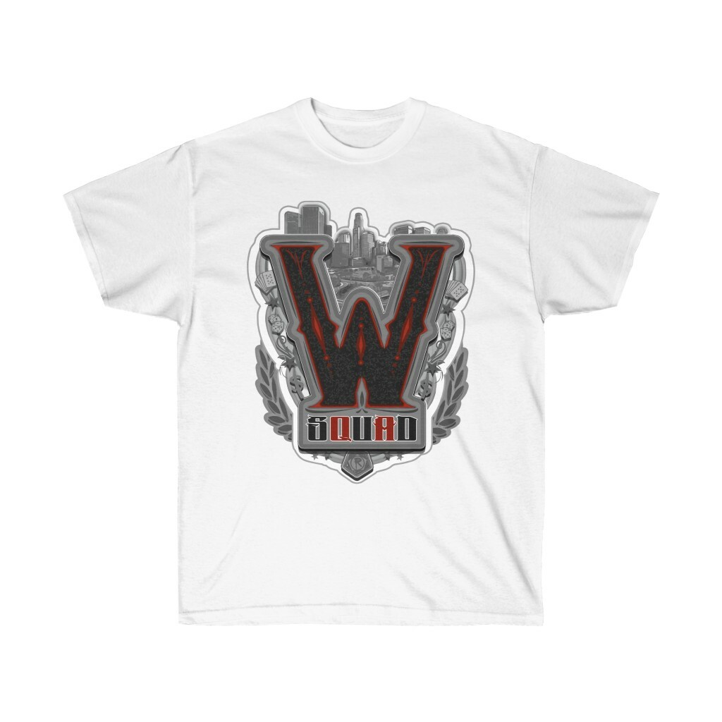 Squad tshirt gangsta thug california los angeles 5XL 4XL 3XL XXL XL L M S