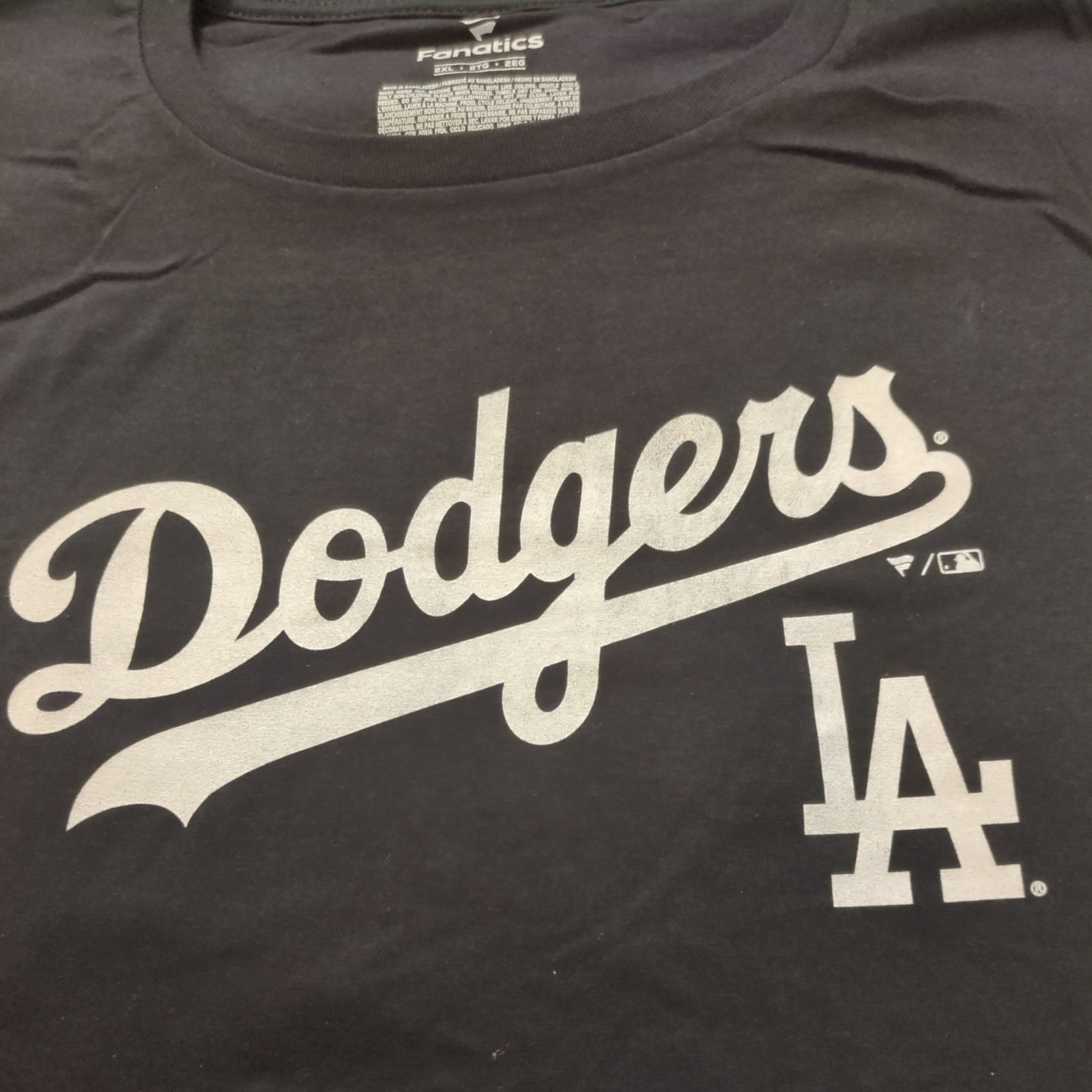Los Angeles Dodgers 2025 XL NEW Black Tee