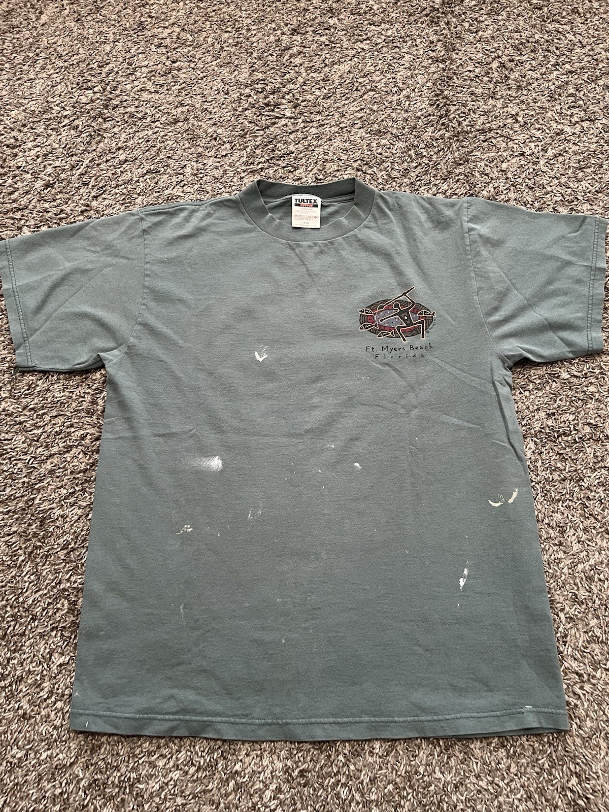 Vintage 90’s Made In USA Native American Inspired T Shirt Size Large Rare Vtg