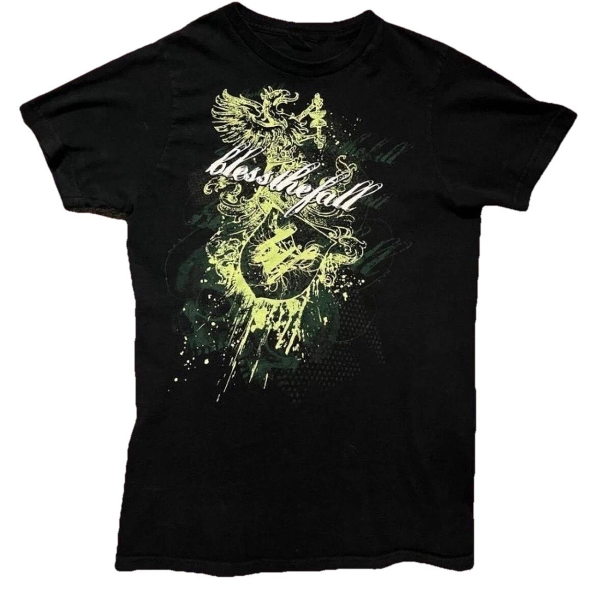 BlessTheFall Black Cotton All size S-5XL Gift For Fans T-shirt TU224