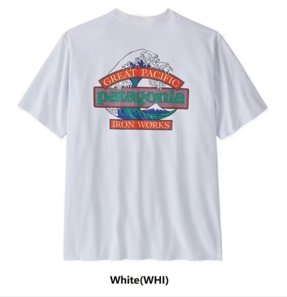 Patagonia Mens Great Waves Responsibili-Tee 2026 SS New Authentic Free Shipping