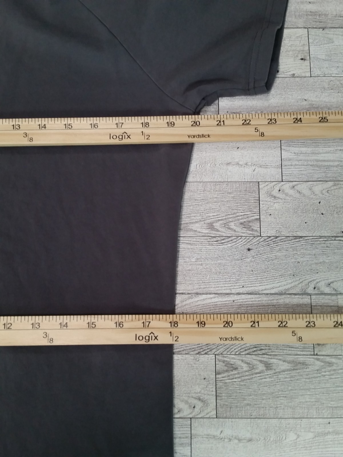 Men’s Lyftlyfe Shirt Cement Gray Contour Tee Muscle Performance Gym Size M