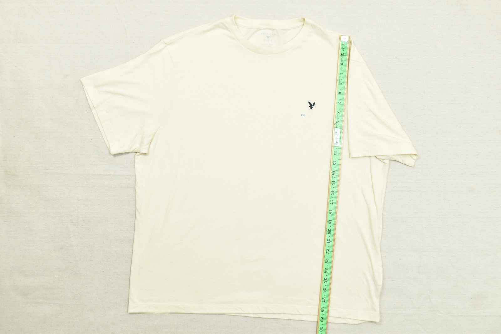 American Eagle Super Soft Standard Fit Cream T-Shirt Men’s Size XXL NEW