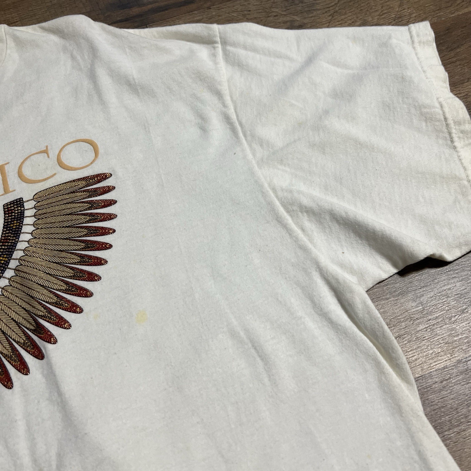 Vintage Tultex NM New Mexico Native American Graphic T Shirt Mens 2XL XXL