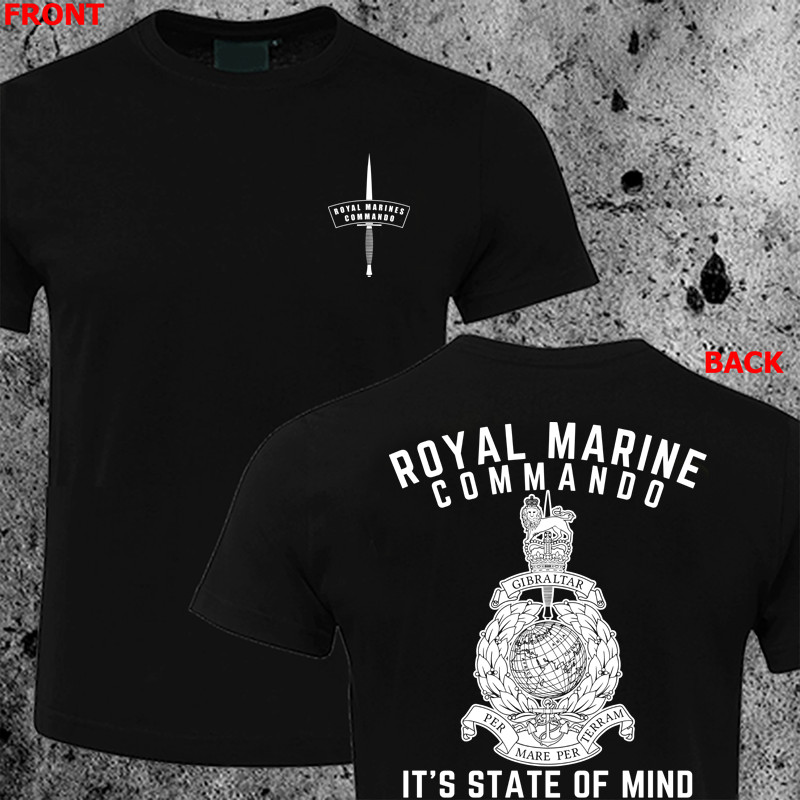 NEW Royal Marine Commando T-Shirt British Army Special Force Shirt HQ DESIGN