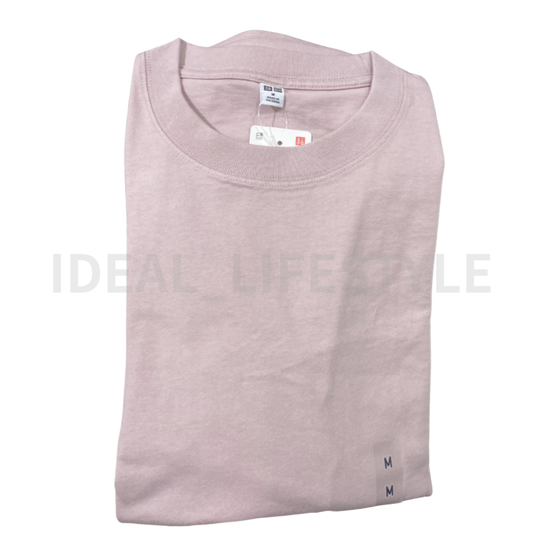 UNIQLO Boxy Cropped T-Shirt S M L XL XXL 3XL 4XL Short Length Men 487962 NWT