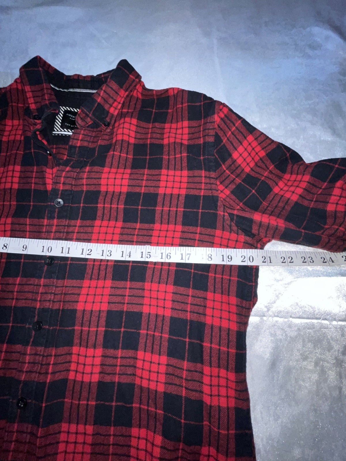 AMERICAN HERITAGE Flannel Shirt, Men’s Size M, Pre-owned, 100% Cotton.