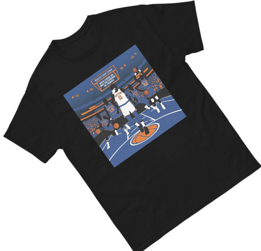New York Knicks (Inspired) Basketball Original Artwork T-Shirt