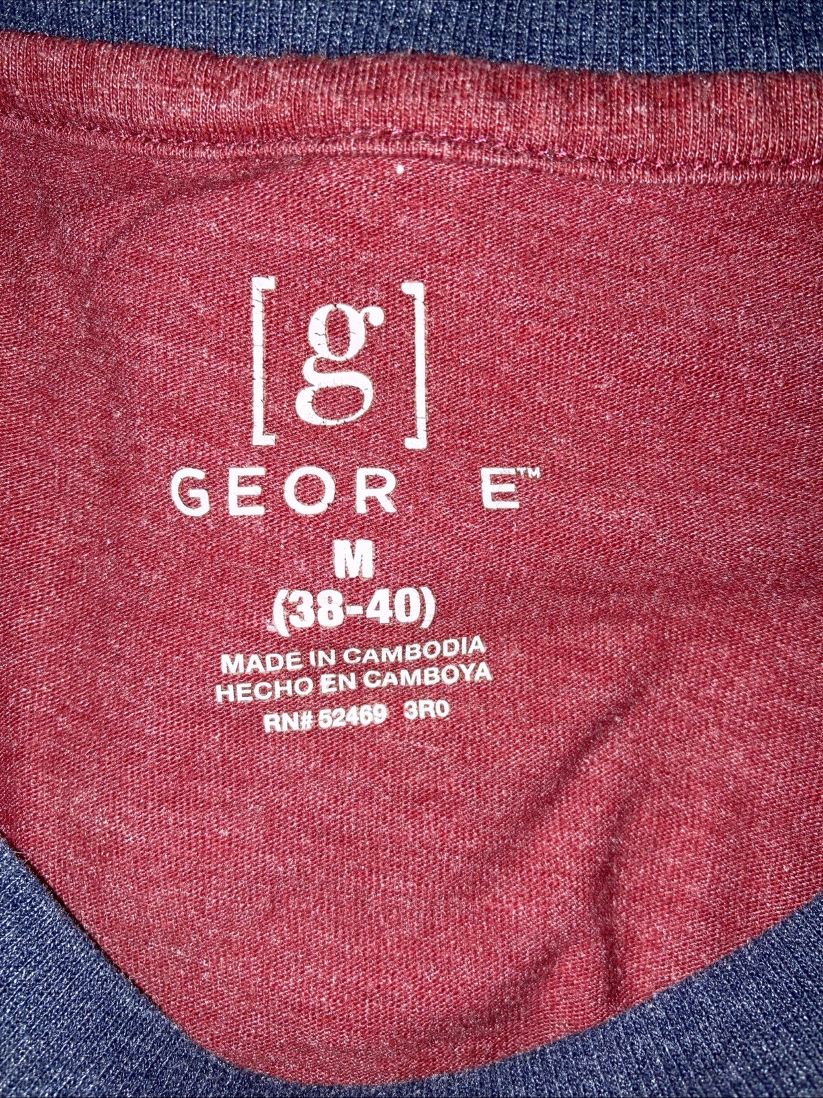 Lot Of 3 Champion Brooklyn & George Mens T Shirt Short Sleeves Black Red Beige M