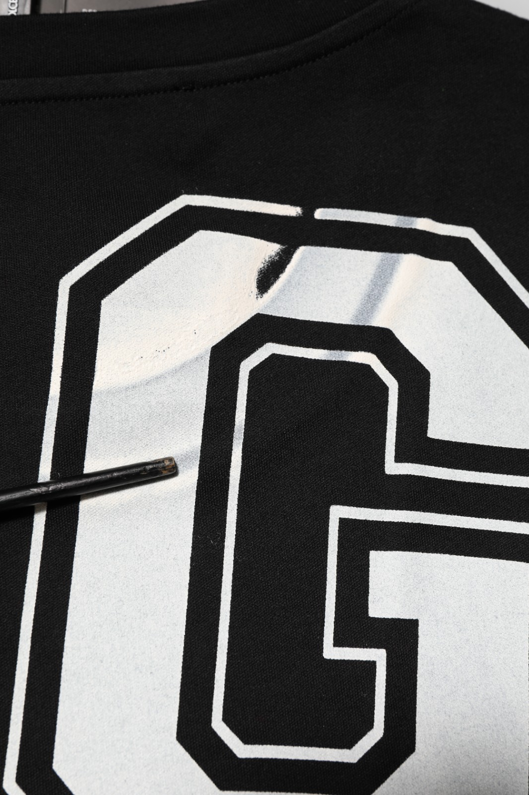 DOLCE & GABBANA T-shirt Black Cotton Letter Print Short Sleeve IT48/US38/M $900