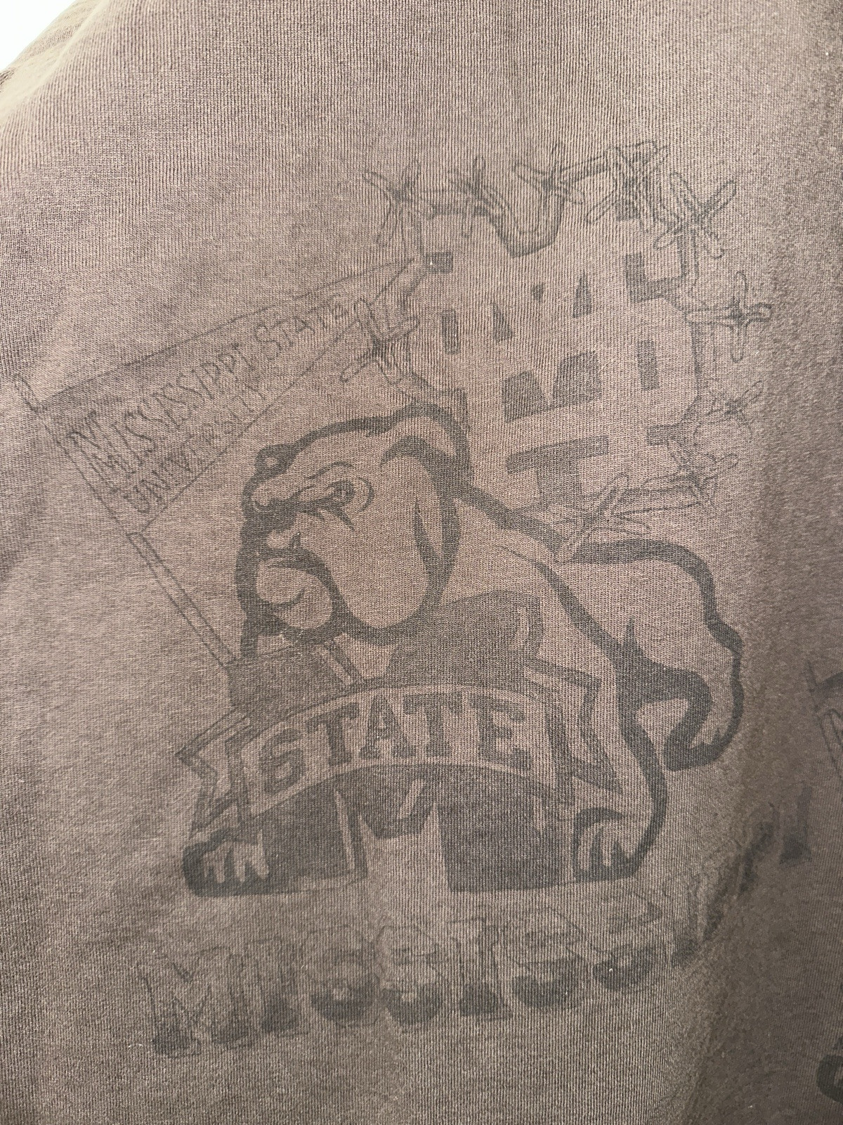 Mitchell & Ness Travis Scott Cactus Jack Mississippi State Bulldogs Shirt 2XL