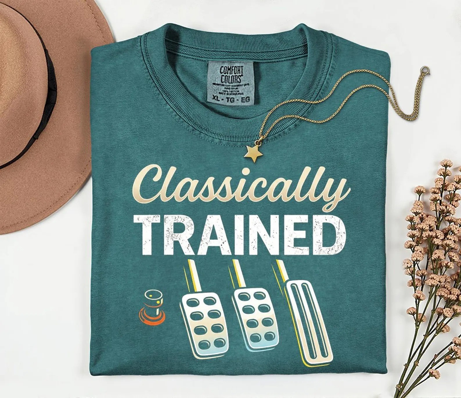 Classically Trained Shirt, Manual Transmission Tee, Car Enthusiast T-Shirt