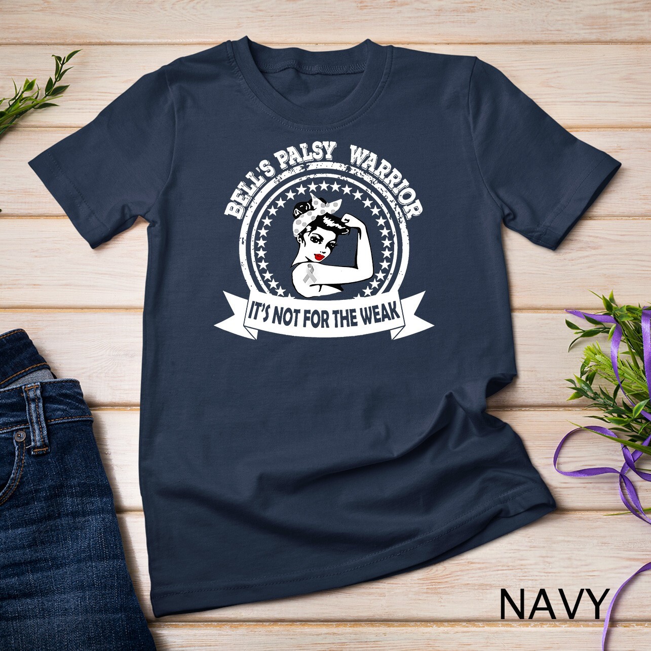 Bell’s Palsy warrior Unisex T-shirt