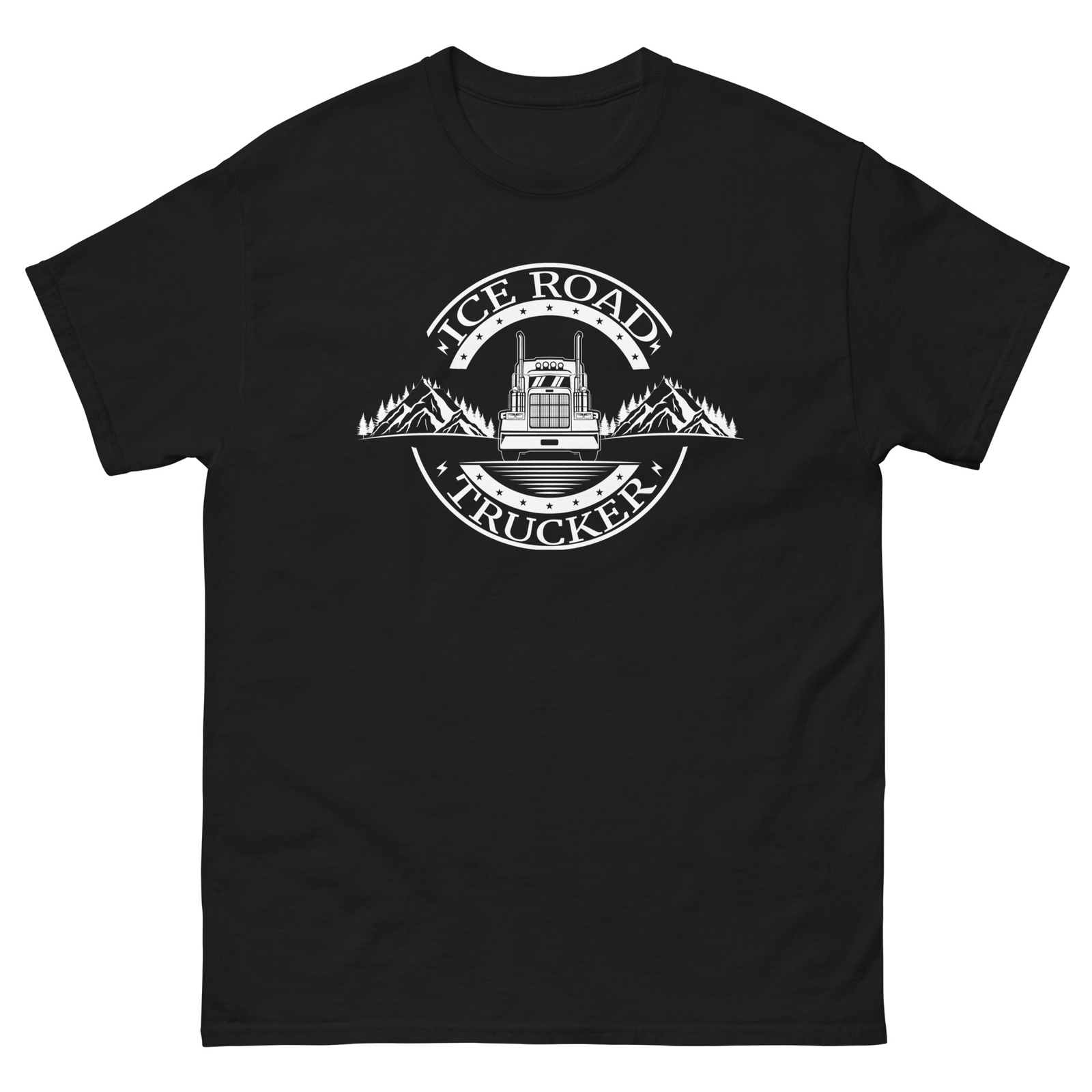 Winter Ice Road Trucking TShirt, Alaska Trucker T Shirt, Ice Road Truck T Shirt