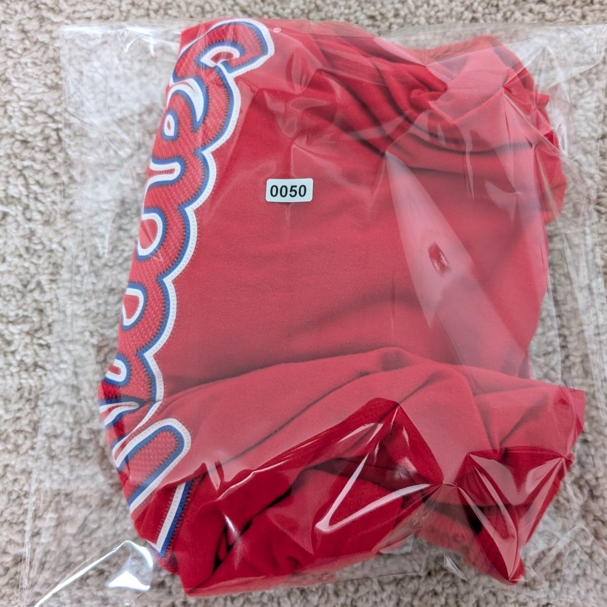 Phillies Baseball Sport Majestic 2 XXL Red Short Sleeve Crewneck T Shirt