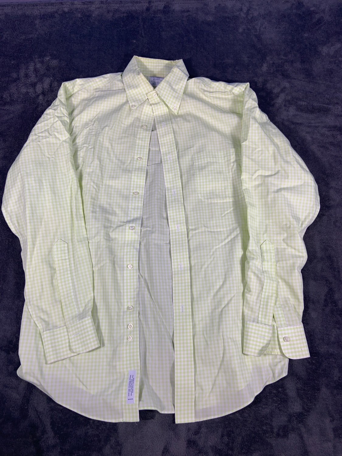 Brooks Brothers 15-33 Est 1818 Classic The Original Polo Shirt Non-iron 100%